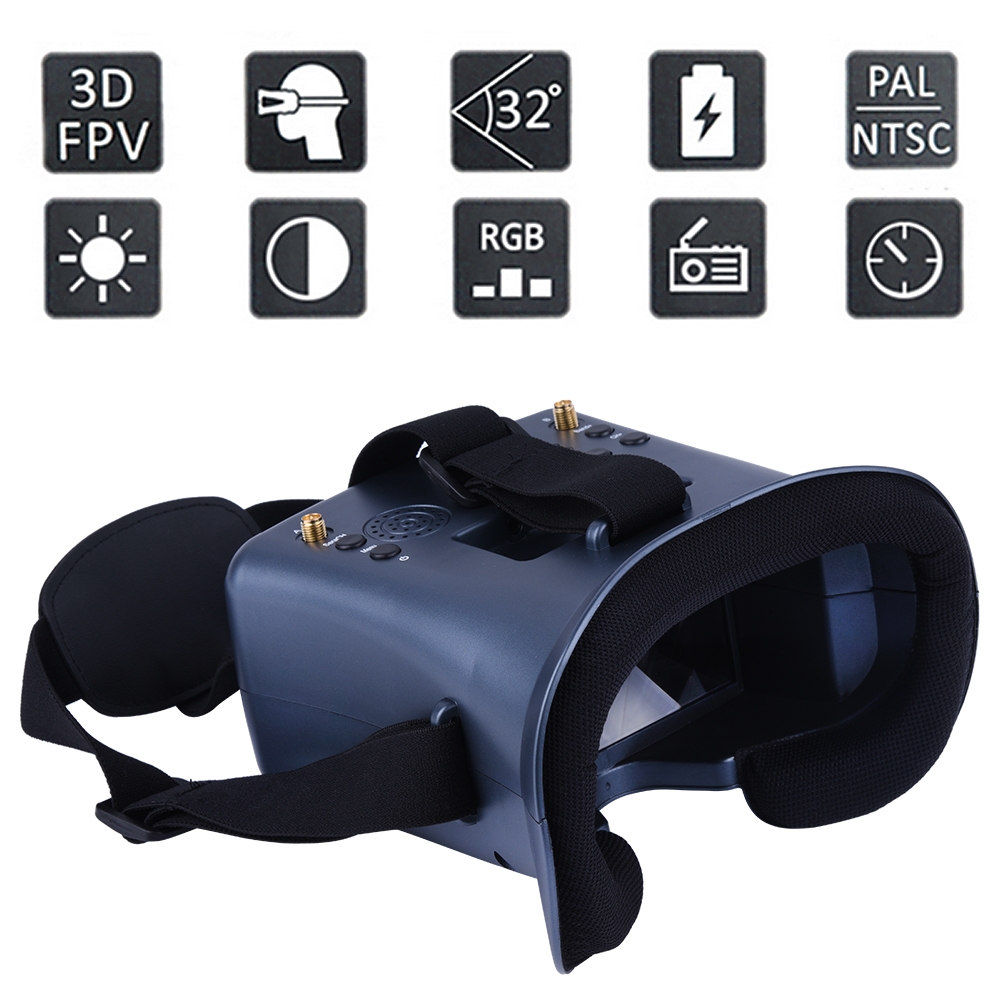 008D 5,8G 40CH 4,3 Zoll 800*48 – Skyzone Cobra X V2 Fpv Goggles Bewertung und Preis