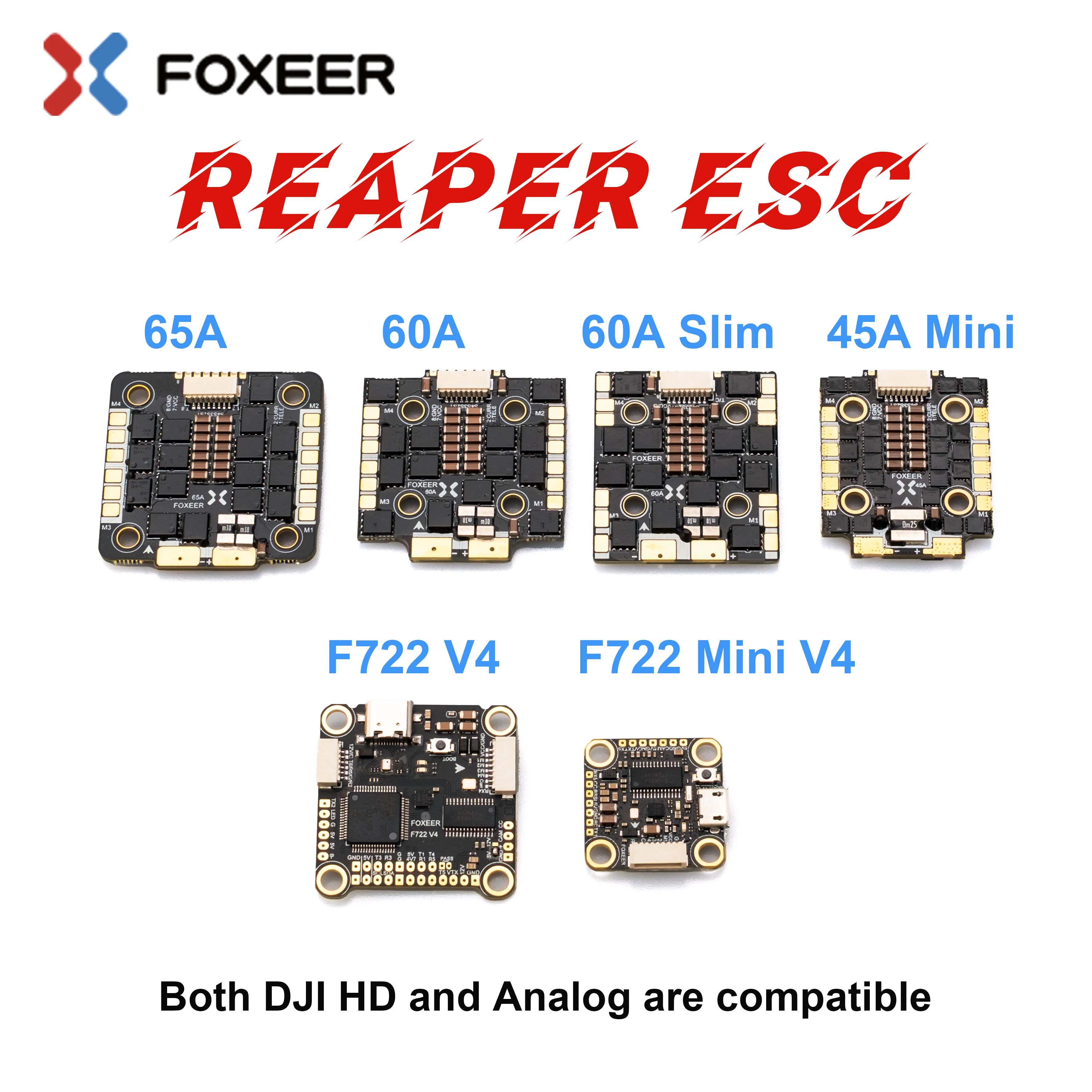 Foxeer Reaper F4 128K 45A 60A  – Foxeer Reaper F4 128K 65A Esc Bewertung und Preis